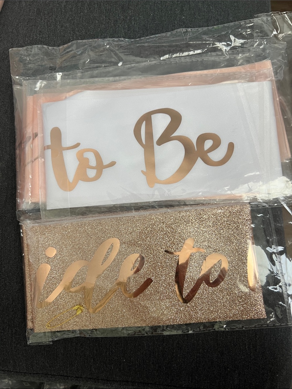 Bride to Be Sash and 6 Team Bride Sashes NWT